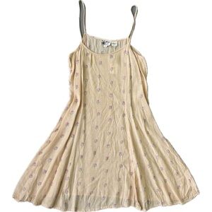 Vintage floral slip dress!